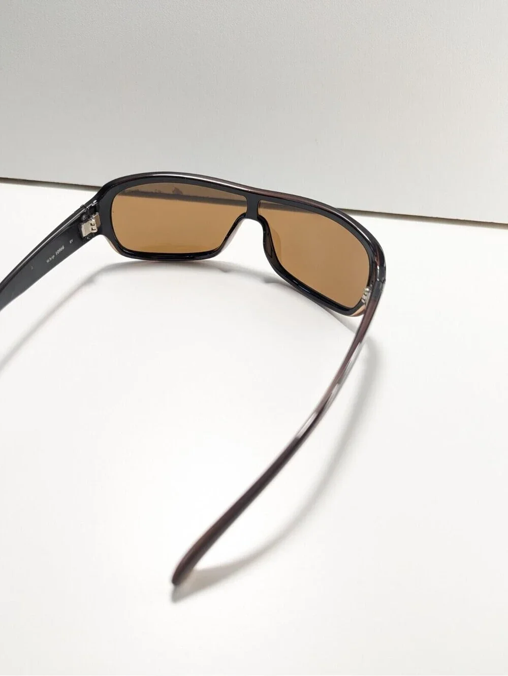 Bolle Whip 10966 Polarized Sunglasses Chunky Brown Eyewear Square Classic Style
